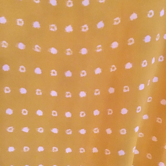 Loft mixed media yellow top - Picture 3 of 6